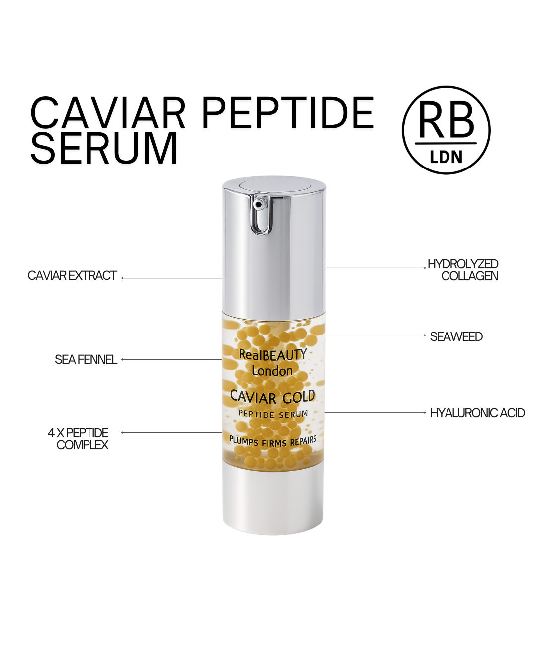 Caviar Gold Peptide Face Serum