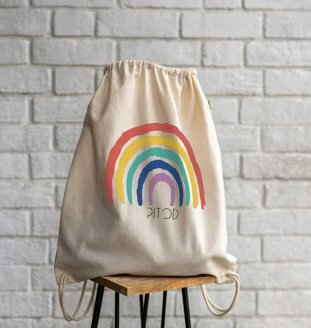 Rainbow Drawstring Bag