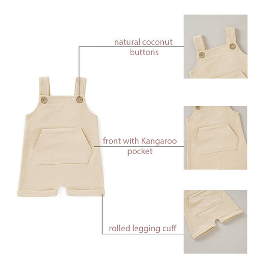 Embroidery Children's Overalls