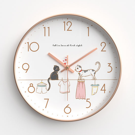 Modern Circular Quartz Wall Clock