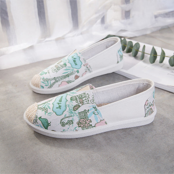 Woman Lazy Canvas Shoes