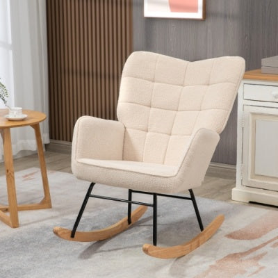 Wingback Rocking Chair