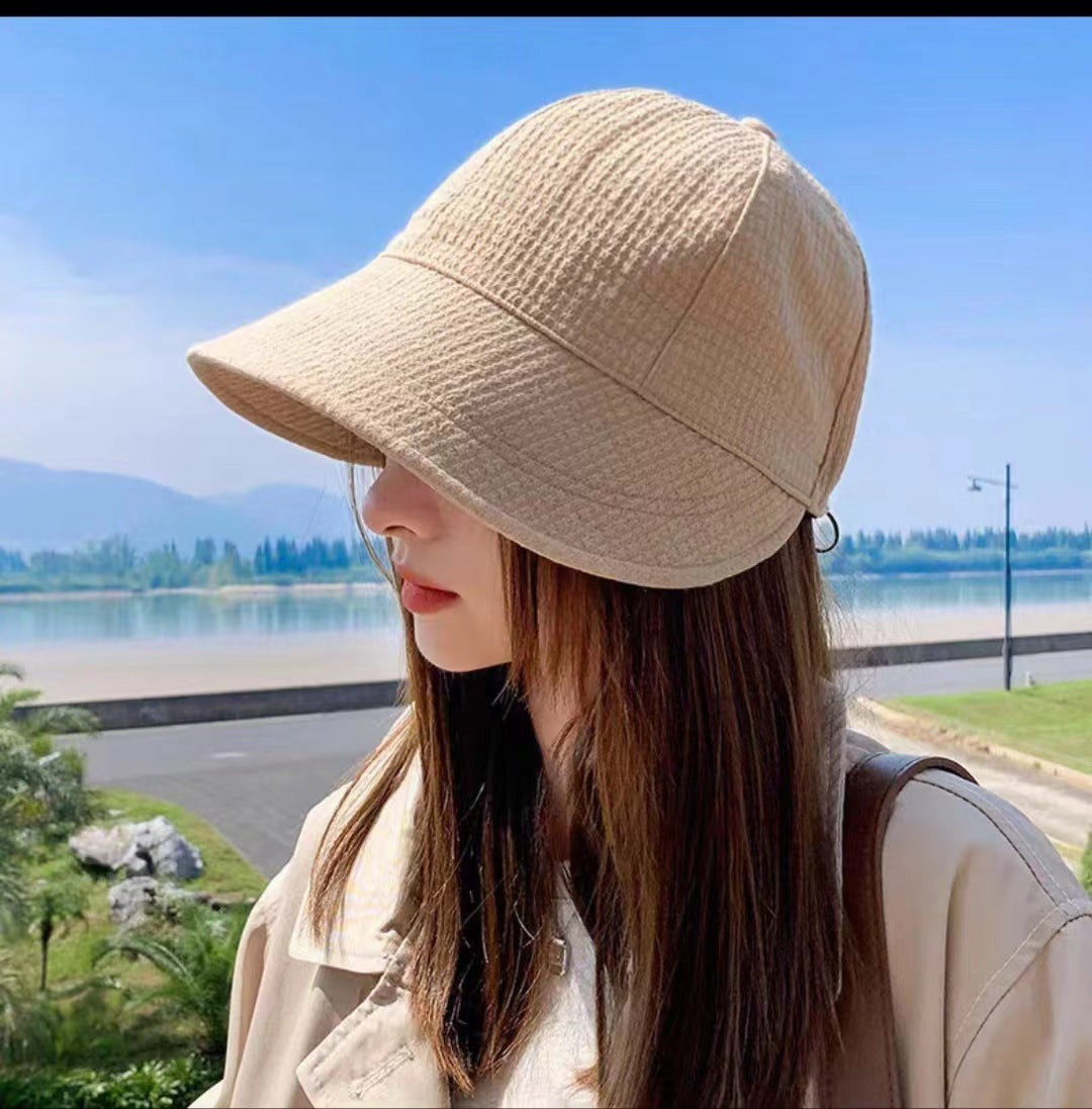 Chapeau de soleil réglable pour femme