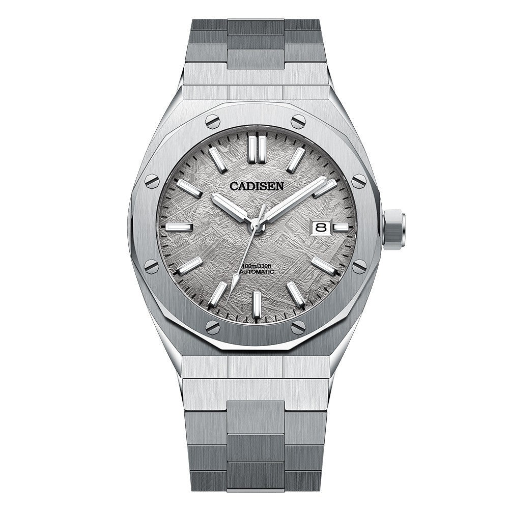Montre mécanique étanche pour homme avec mouvement NH35, style professionnel