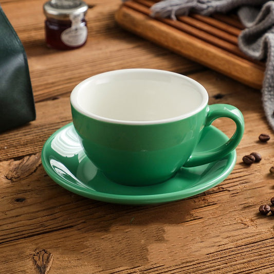 Scandinavian Style Cappuccino Coffee Cup Set