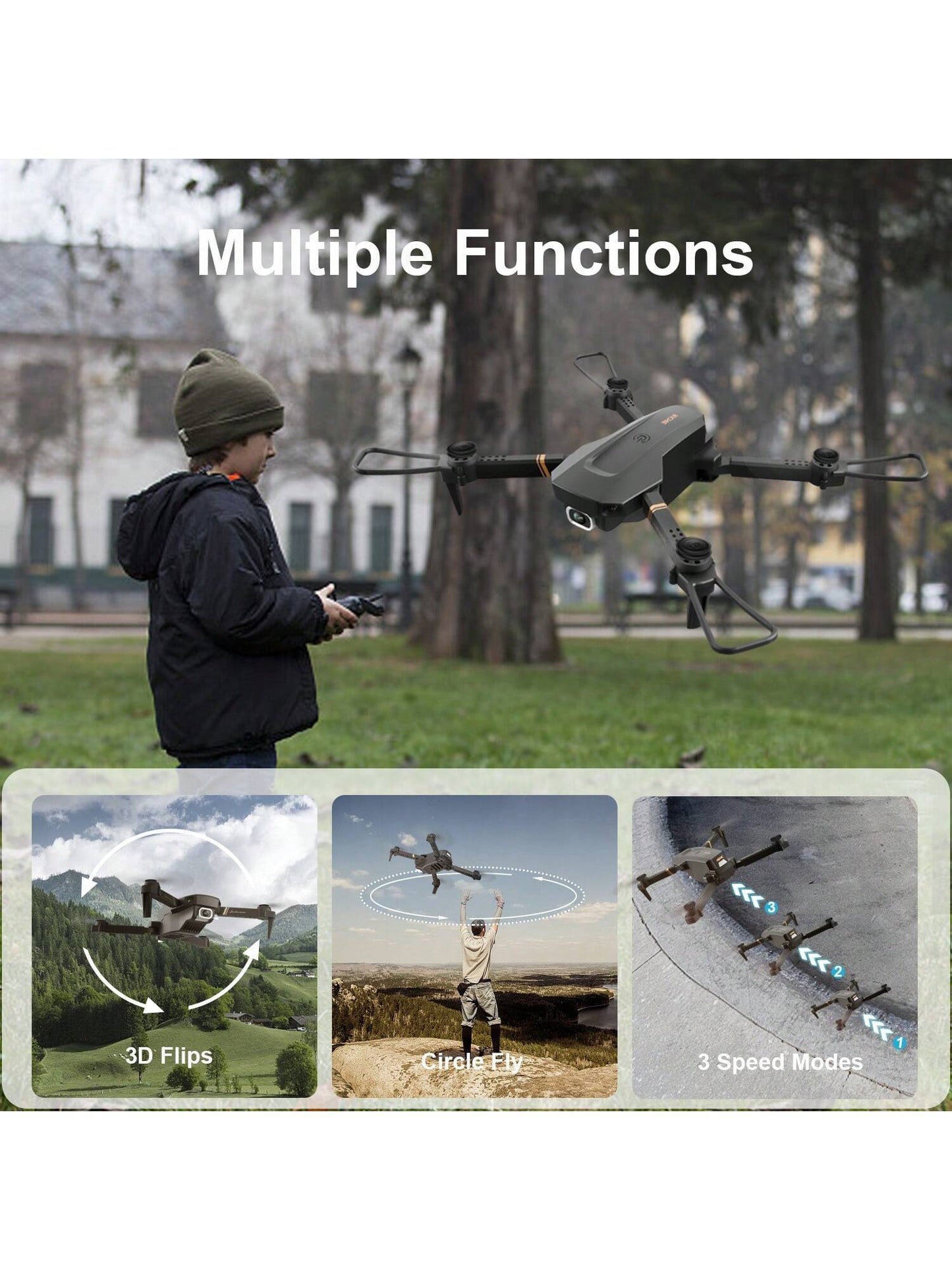 UK 4DRC V4 Foldable Mini Drone