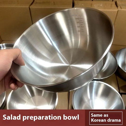 Stainless Steel Mixing Basin for Egg Beating