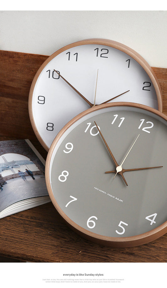 Wood Wall Clock