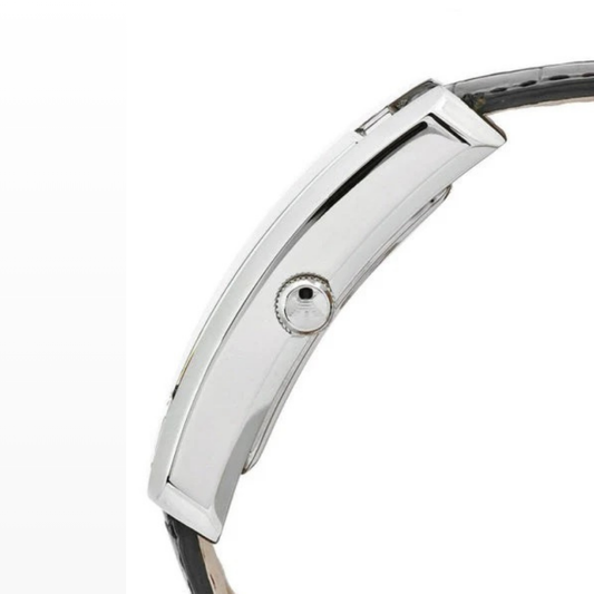 Montre rectangulaire noire classique Emporio Armani AR0143 pour hommes