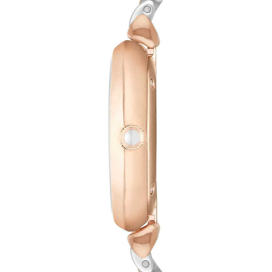Montre bicolore classique Emporio Armani AR1683 pour femme