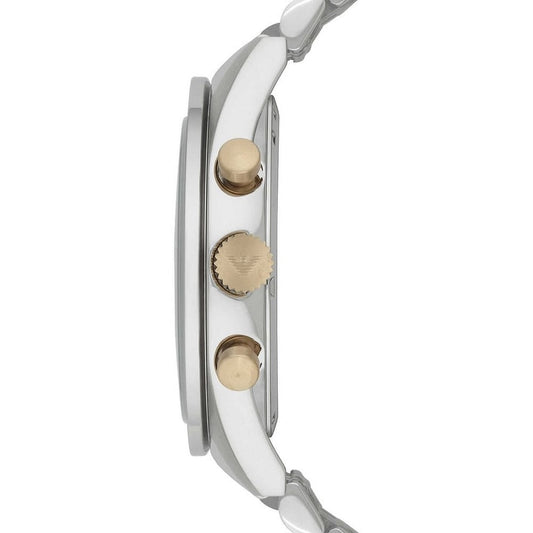 Montre bicolore Emporio Armani AR6088 Tazio pour hommes