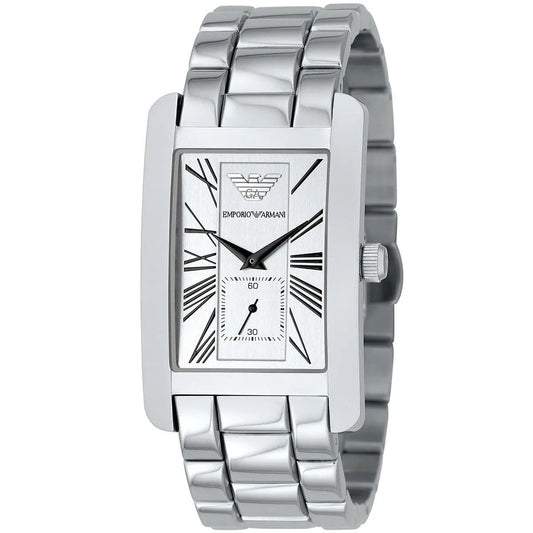 Montre Rectangulaire Classique Emporio Armani AR0145 pour Homme