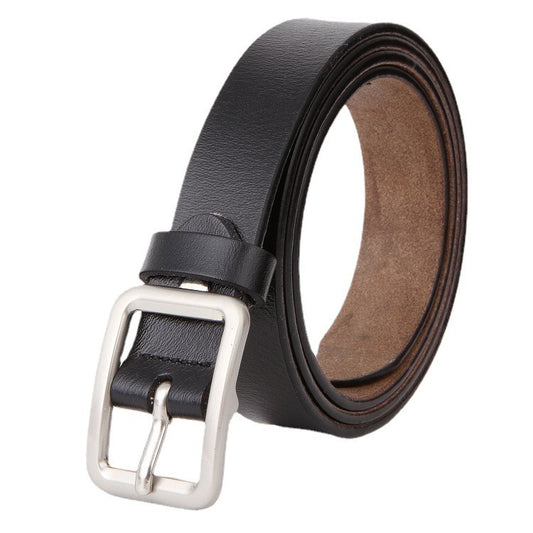 Two-layer Cowhide Women's Belt