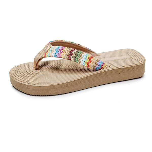 Women's PP Woven Flip Flops