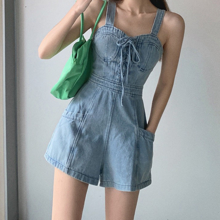 Salopette Femme Taille Haute et Coupe Slim