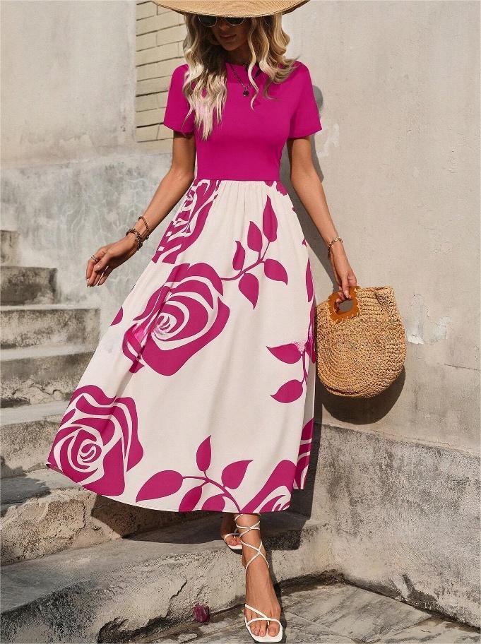 Robe Tricotée Asymétrique pour Femme