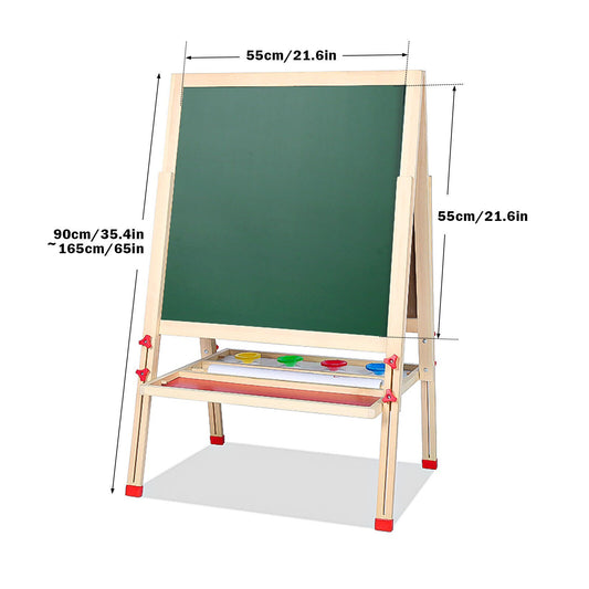 Wooden chalk Painting Board Writing School Board For Children 3-15 Years