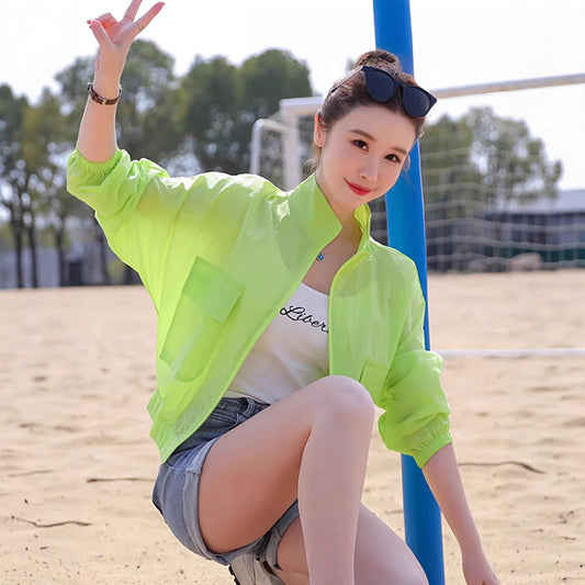 Summer UV-protective Slim-fit Versatile Sun-protective Clothing