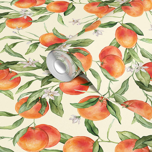 GIARDINA D'AMALFI CREAM WALLPAPER