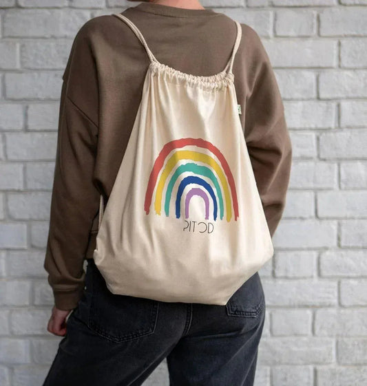 Rainbow Drawstring Bag