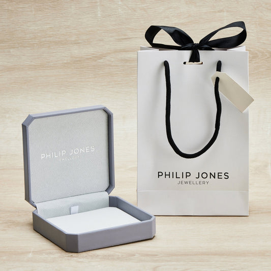 Philip Jones Gift Box, Bag & Polishing Cloth