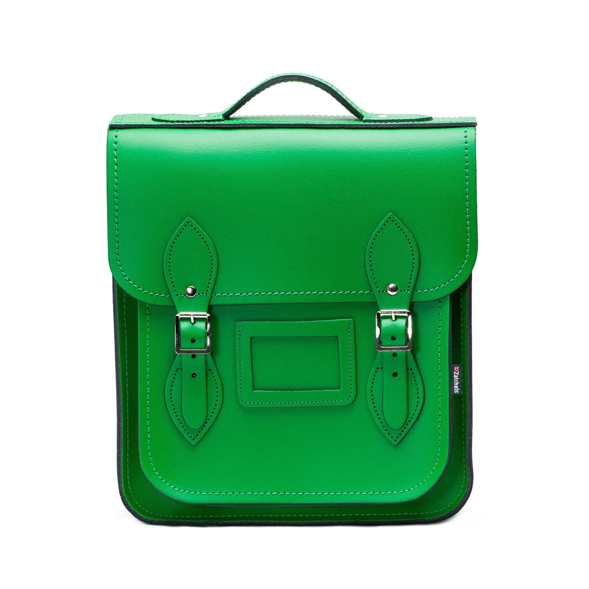 Sac à dos de ville en cuir fait main - Vert