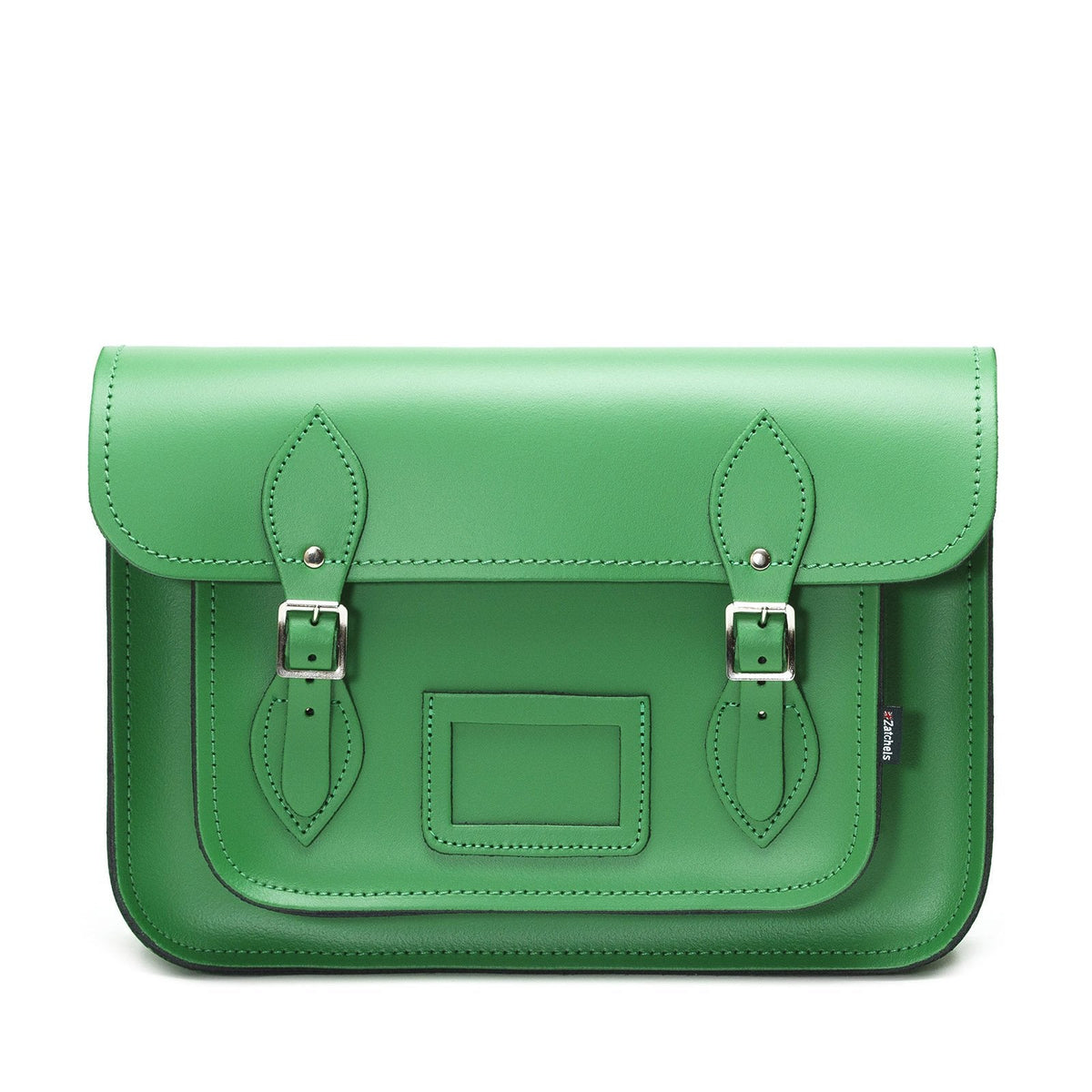 Sacoche en cuir faite main - Vert