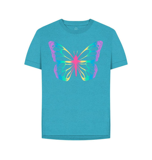 Women's Butterfly Print T-Shirts