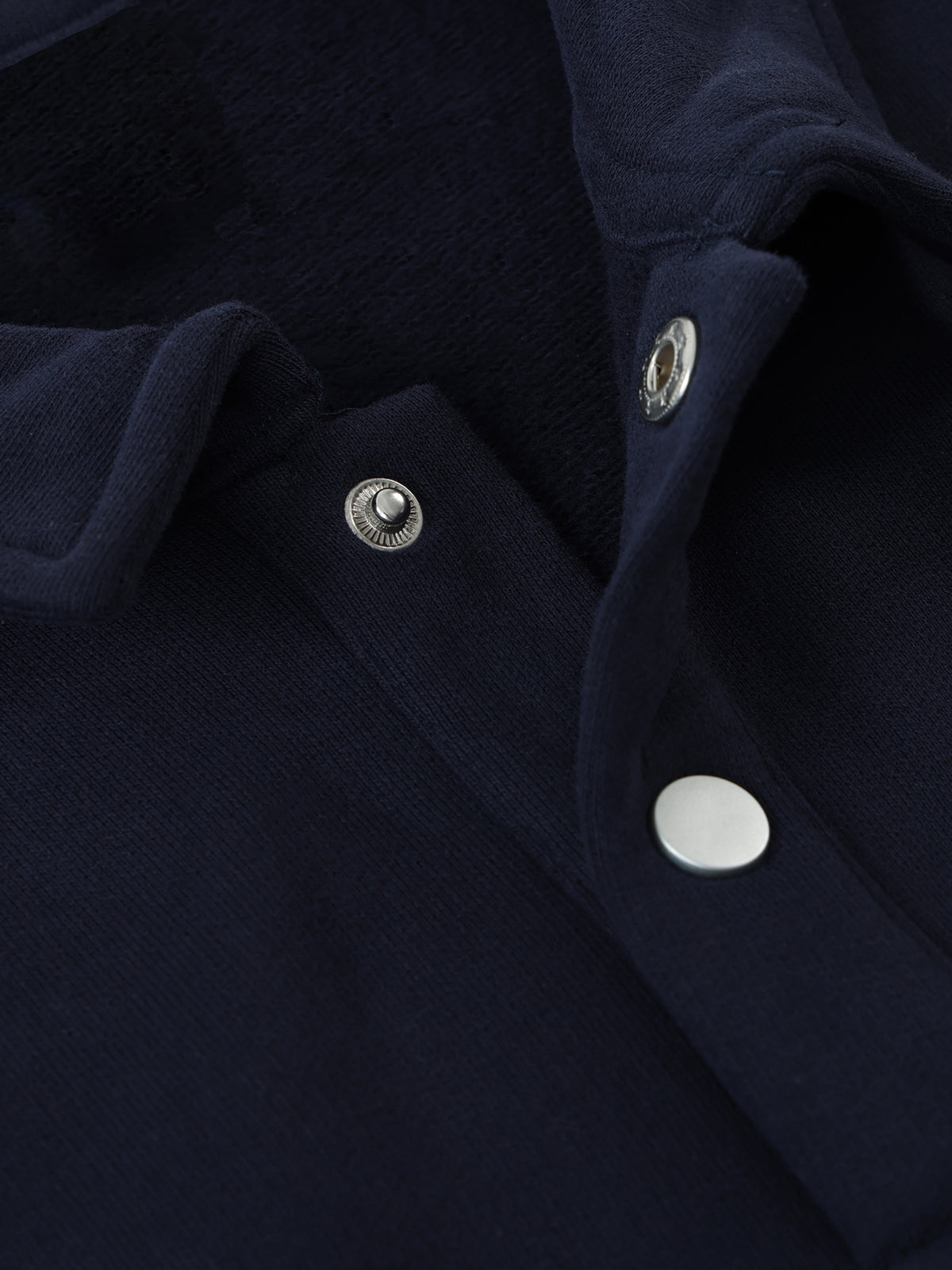 Heavyweight Polo-Collar Sweatshirt
