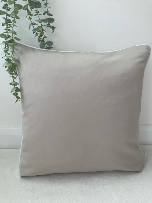 The Couture Cushion - The Outdoor Taupe McDermott - Style No. 60