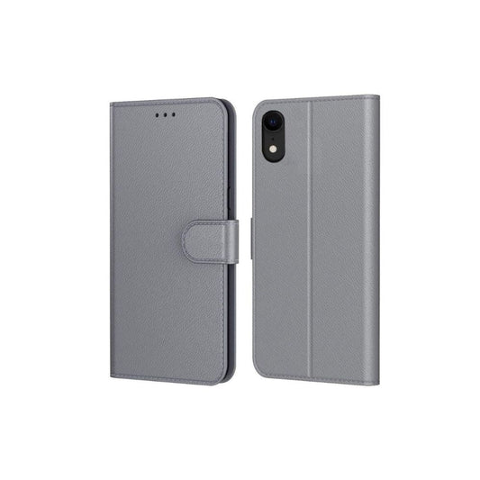 Étui portefeuille en cuir à rabat pour iPhone X / XS / XR / XS Max
