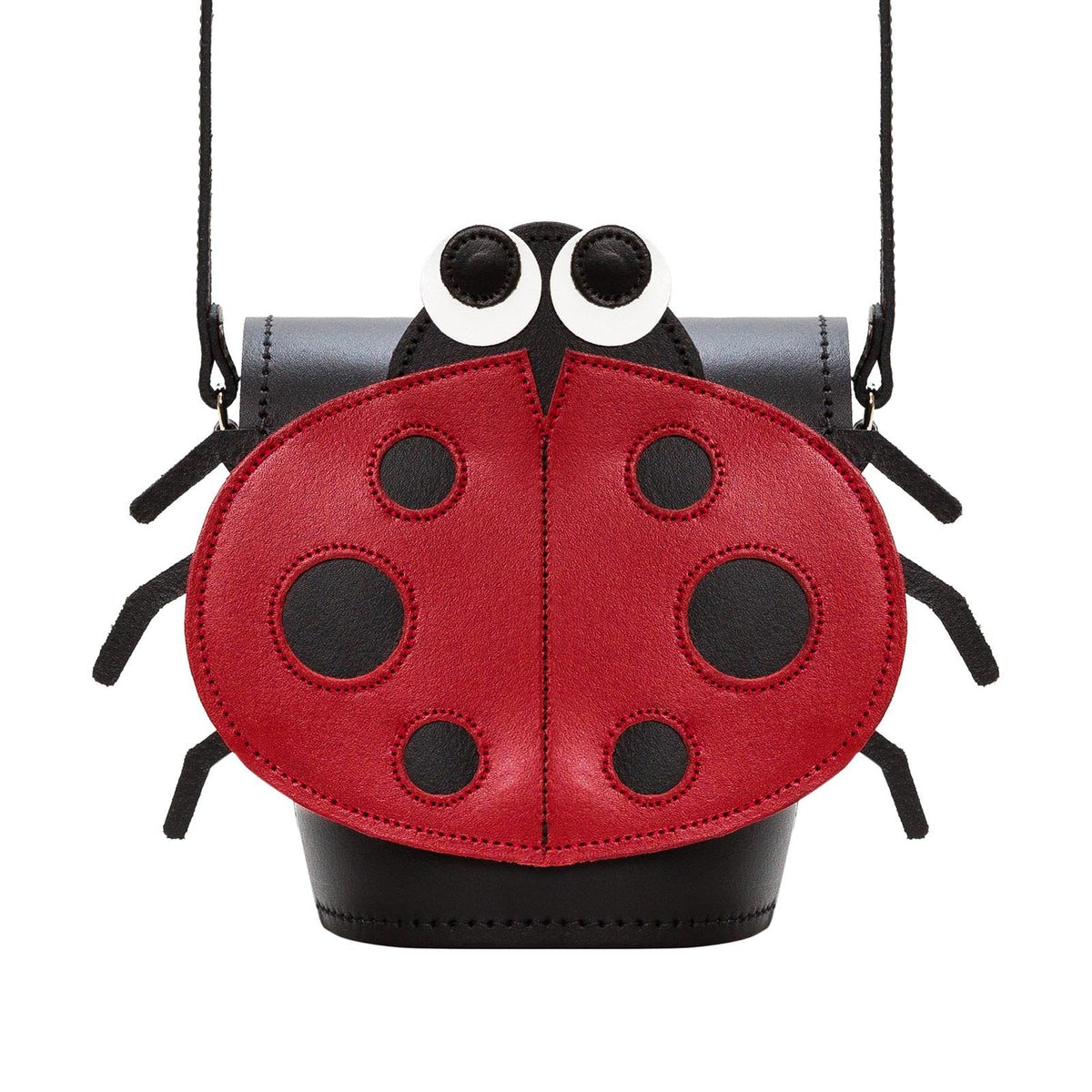 Luna Ladybird Handmade Leather Bag