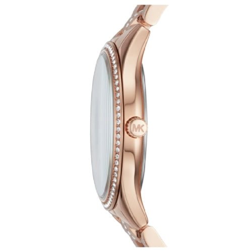 Michael Kors MK3716 Ladies Lauryn Rose Gold/Mother-of-Pearl Watch