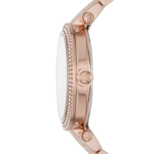 Michael Kors MK5781 Ladies Parker Rose Gold/White Stainless Watch