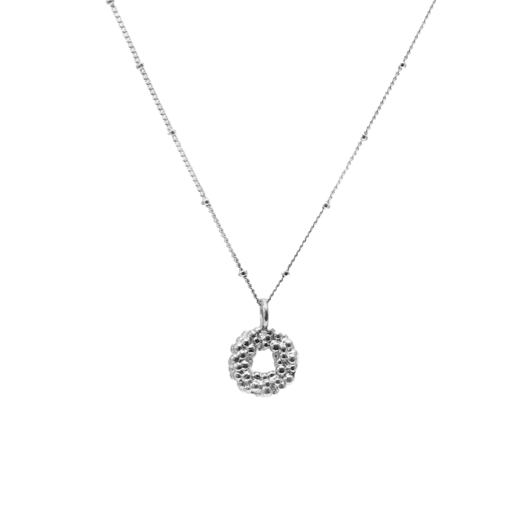Mini collier bernacle argenté