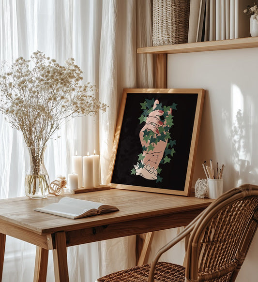 WRAPPED IN IVY PRINT