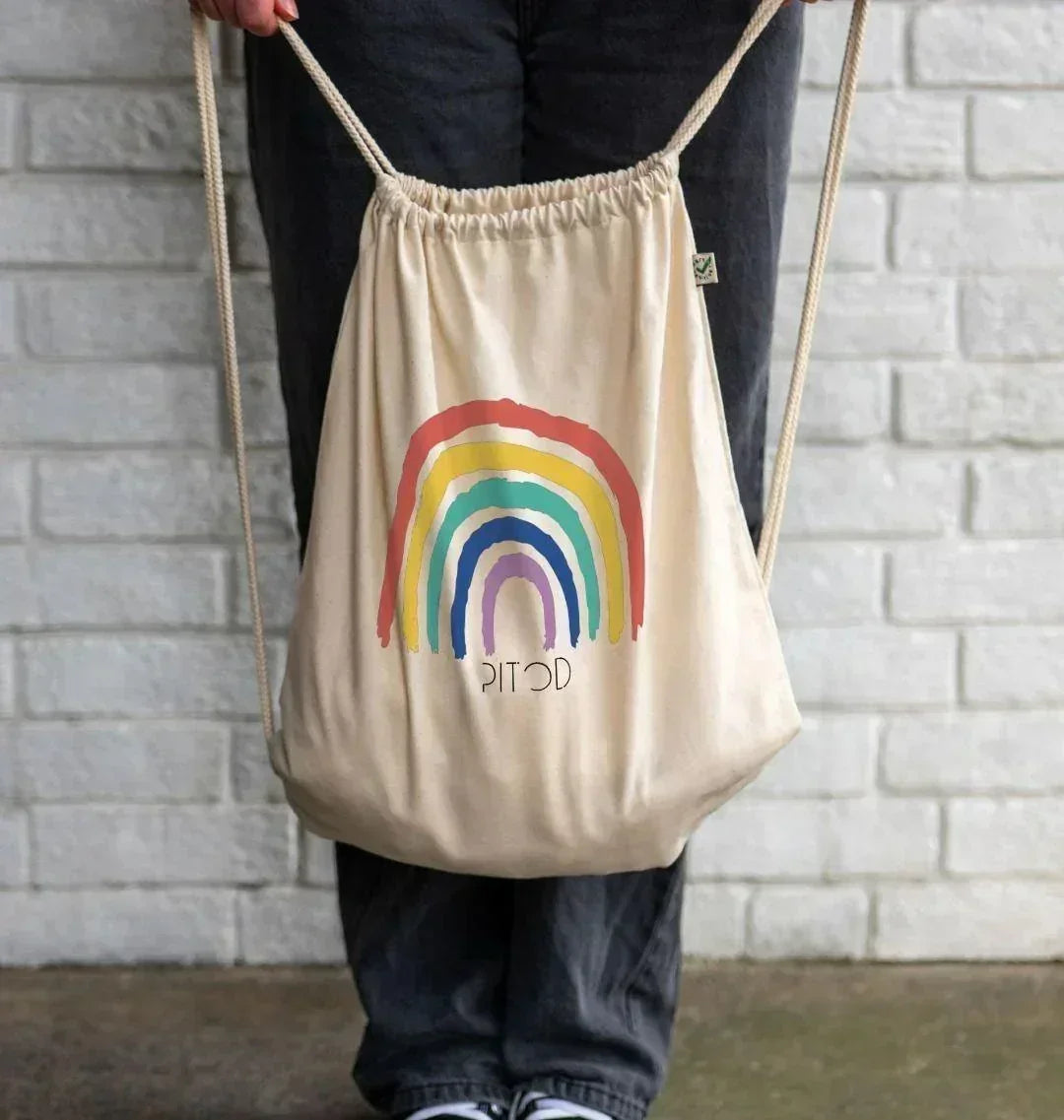 Rainbow Drawstring Bag