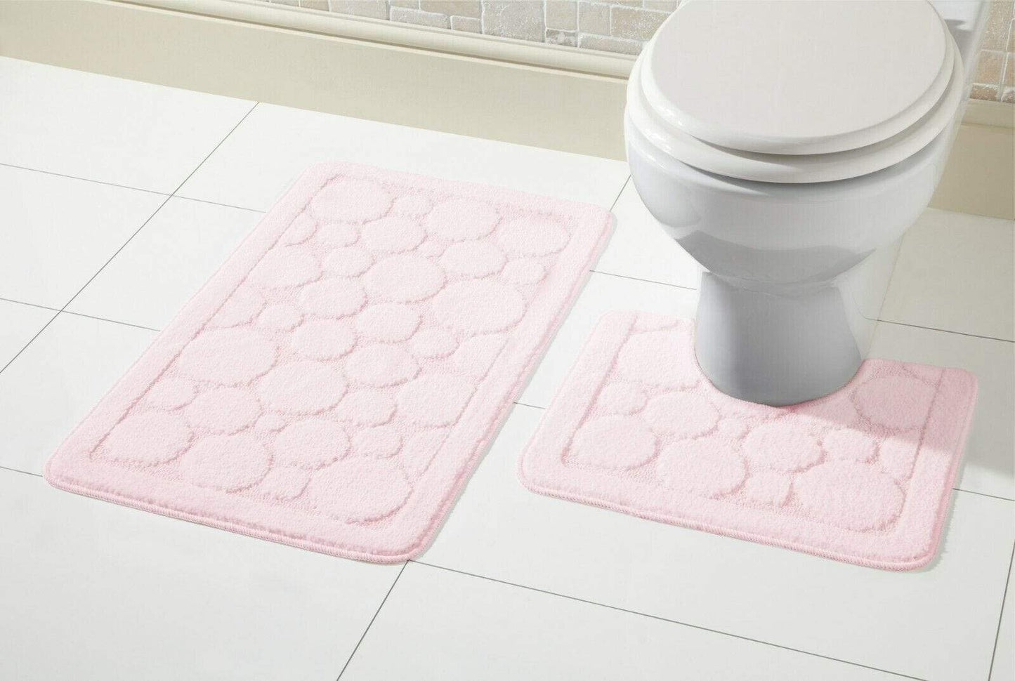 Cali Ensemble Tapis de Bain Luxe Super Doux Antidérapant Ultra Absorbant Tapis de Salle de Bain de Plusieurs Couleurs et Tailles pour Confort et Sécurité par OLIVIA ROCCO