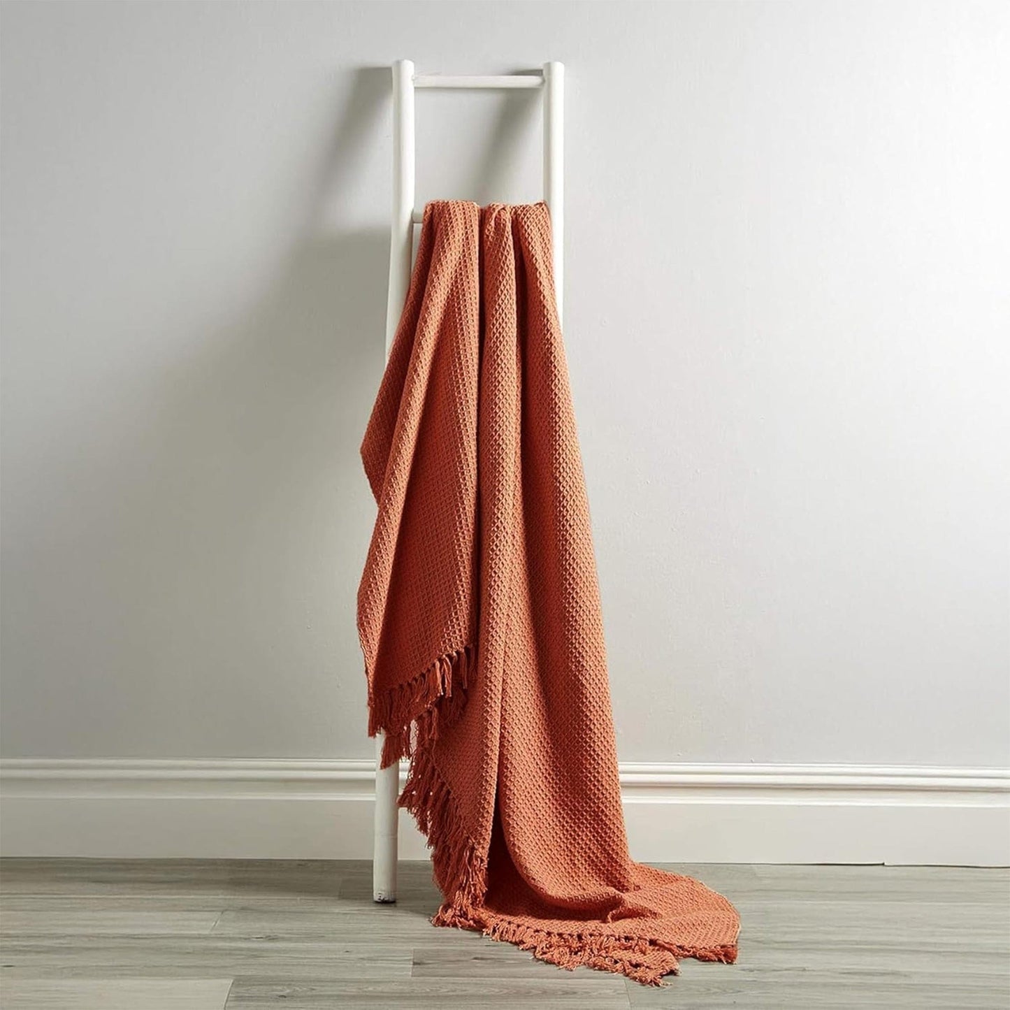 Jeté de canapé en coton écologique Super doux Légers et durables en coton recyclé pour canapé, lit, fauteuil Couleurs apaisantes par OLIVIA ROCCO