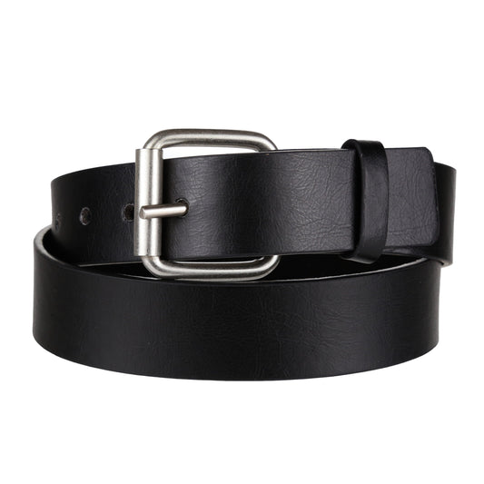Ceinture en cuir reconstitué Forêt 3,8 cm de large à boucle épaisse