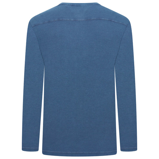 Tom Tompson Thermal Waffle Knit Henley T-Shirt