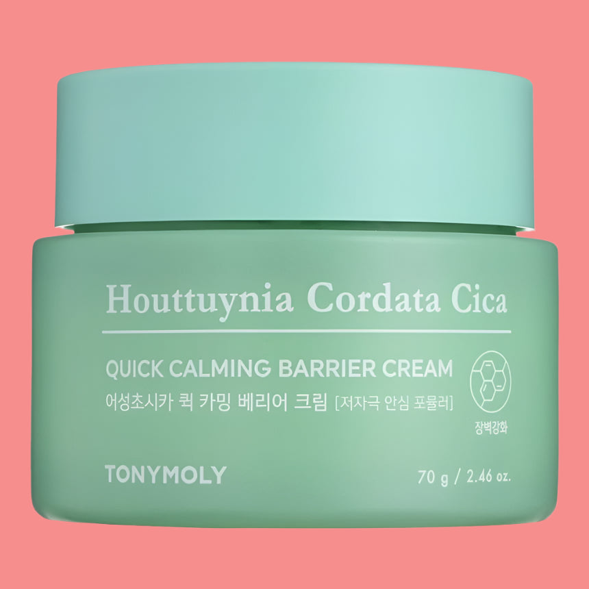 TONYMOLY Crème Barrière Apaisante Rapide Cica Houttuynia Cordata 70g