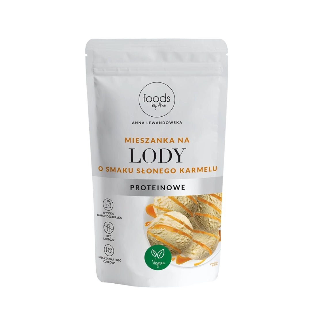Mélange pour Crème Glacée Protéinée Goût Caramel Salé 130g