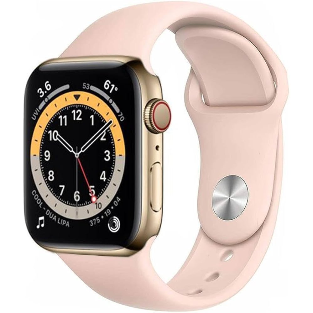 Apple Watch Series 6 44mm Cellulaire Acier Inoxydable Reconditionnée | Débloquée