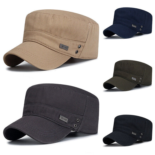 Casquette Militaire Homme Armée Castro Patrol Baseball Ajustable