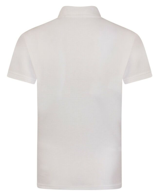 Polo uni à manches courtes pour homme T-shirt décontracté S-2XL Piqué