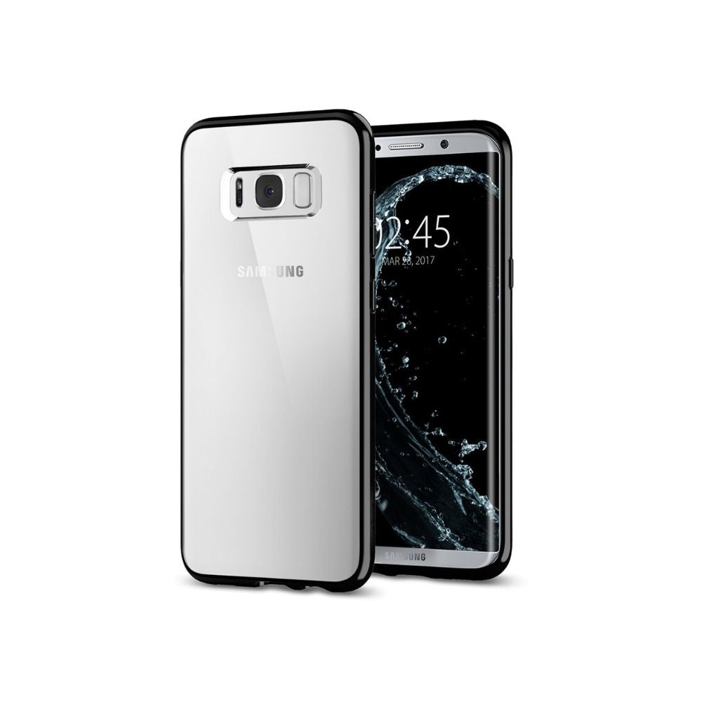 Coque Spigen Ultra Hybrid transparente/noire pour Samsung Galaxy S8