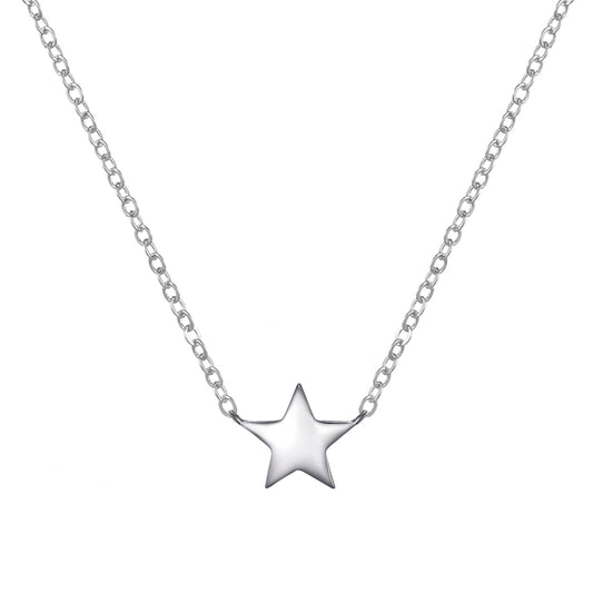 Sterling Silver Niece Quote Star Necklace