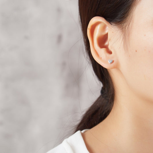 Sterling Silver Heart Earrings