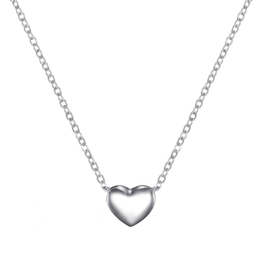 Sterling Silver Sister Heart Necklace with Quote Card